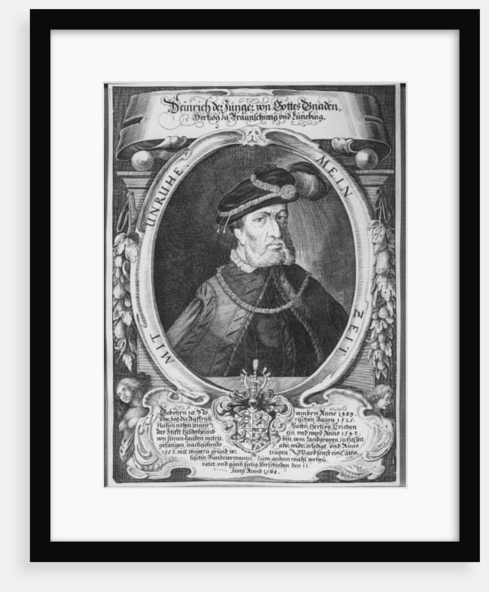Portrait of Henry the Younger, Duke of Brunswick and Luneburg by German School