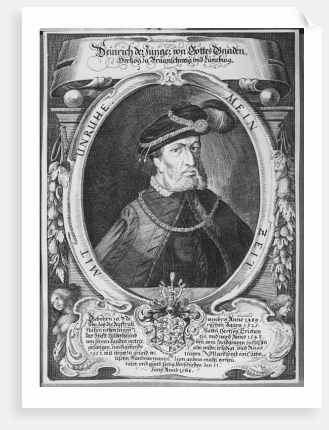 Portrait of Henry the Younger, Duke of Brunswick and Luneburg by German School