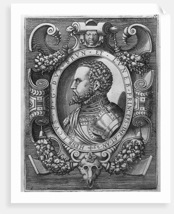 Portrait of Henry the Younger, Duke of Brunswick and Luneburg, 1529 by German School