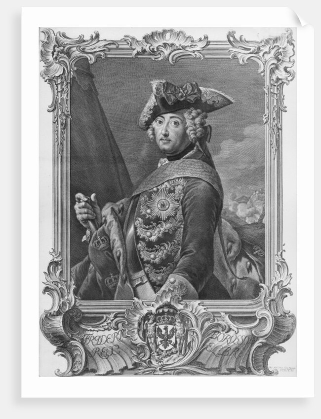 Portrait of Frederick II, The Great by German School
