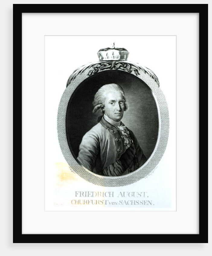 Portrait of Frederick Augustus I, King of Saxony by Anton Graff