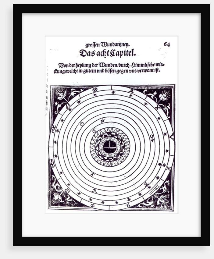 A Personal Astrological Chart by German School