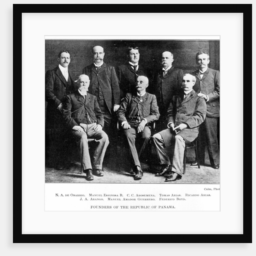 Founders of the Republic of Panama by Anonymous