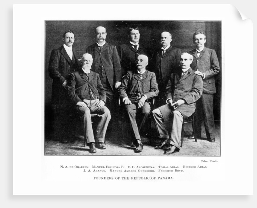 Founders of the Republic of Panama by Anonymous