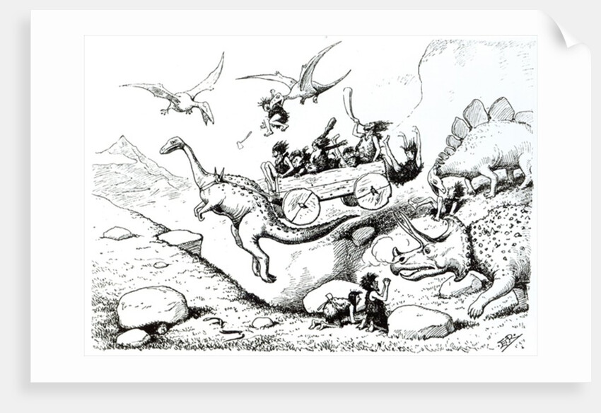 Prehistoric Peeps, 1894 by Edward Tennyson Reed