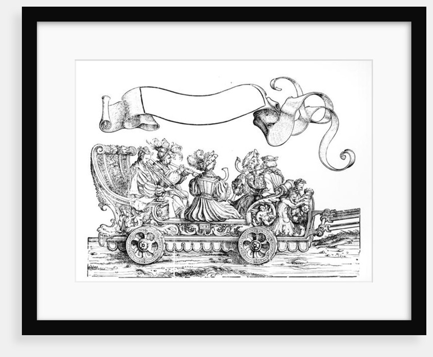 A Scene from Maximilian's Triumphal Procession, c.1516-18 by Hans Burgkmair