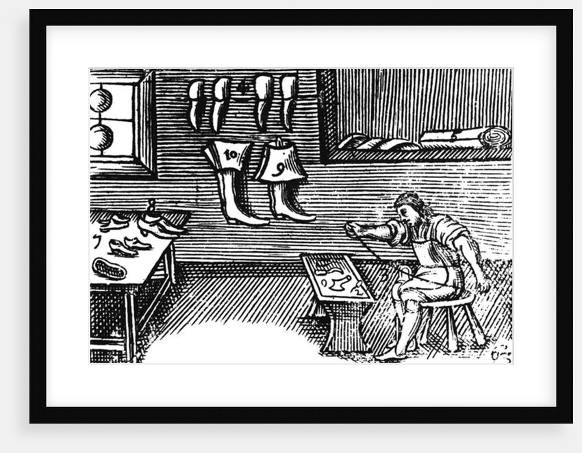 The Shoemaker by English School