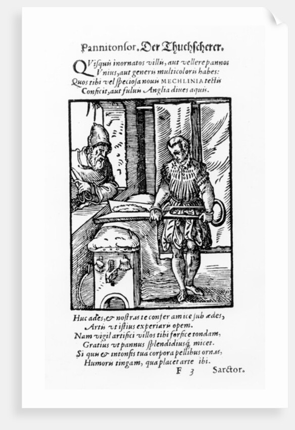The Carder, published by Hartman Schopper by German School