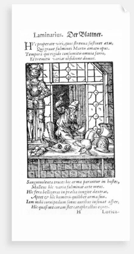 The Armour Maker by German School