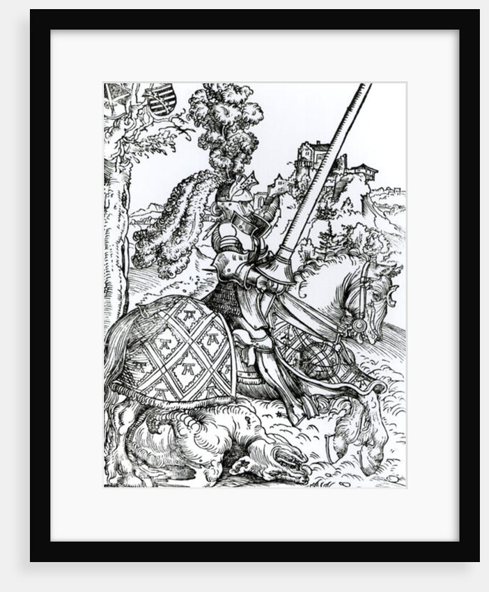 St. George on Horseback, 1507 by Lucas the Elder Cranach