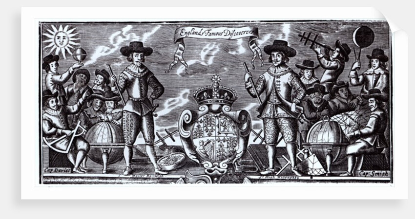 England's Famous Discoverers by English School