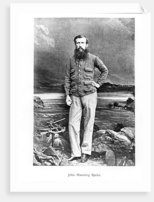 Portrait of John Hanning Speke by English School