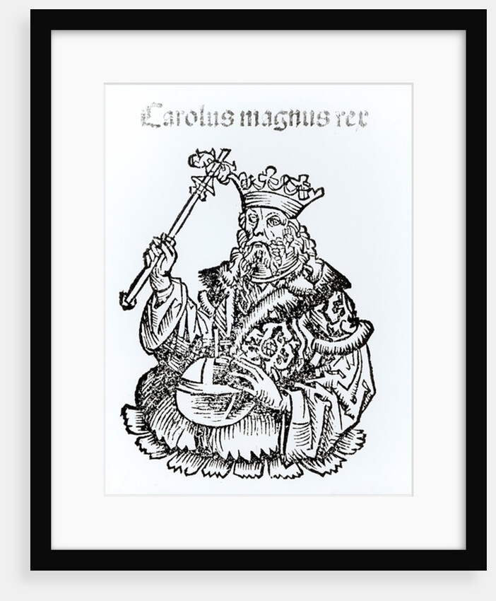 St. Charles from 'Liber Chronicarum' by Hartmann Schedel 1493 by German School