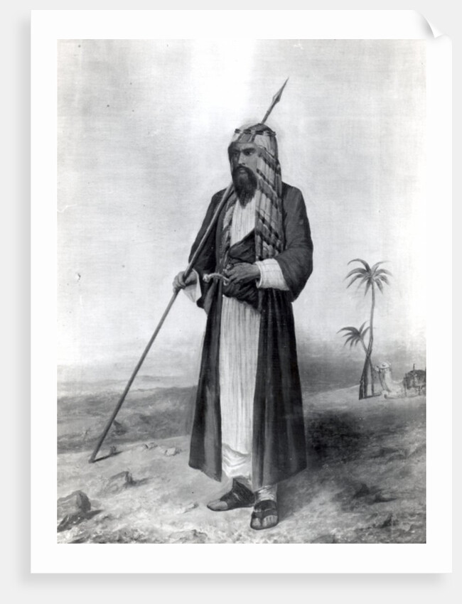 Portrait of Richard Burton by Richard Francis Burton