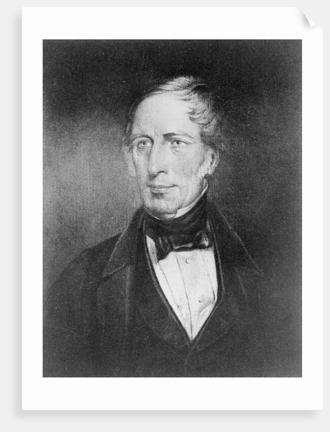 Portrait of Charles Sturt at the age of 54 by John Michael Crossland