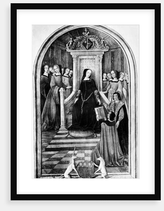 Homage to Louise de Savoie at Amiens in 1518 by French School