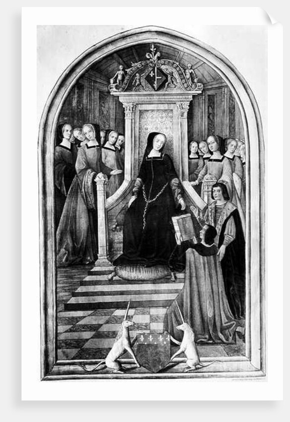 Homage to Louise de Savoie at Amiens in 1518 by French School