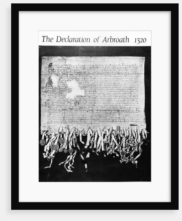 The Declaration of Arbroath, 6 April 1320 by Scottish School
