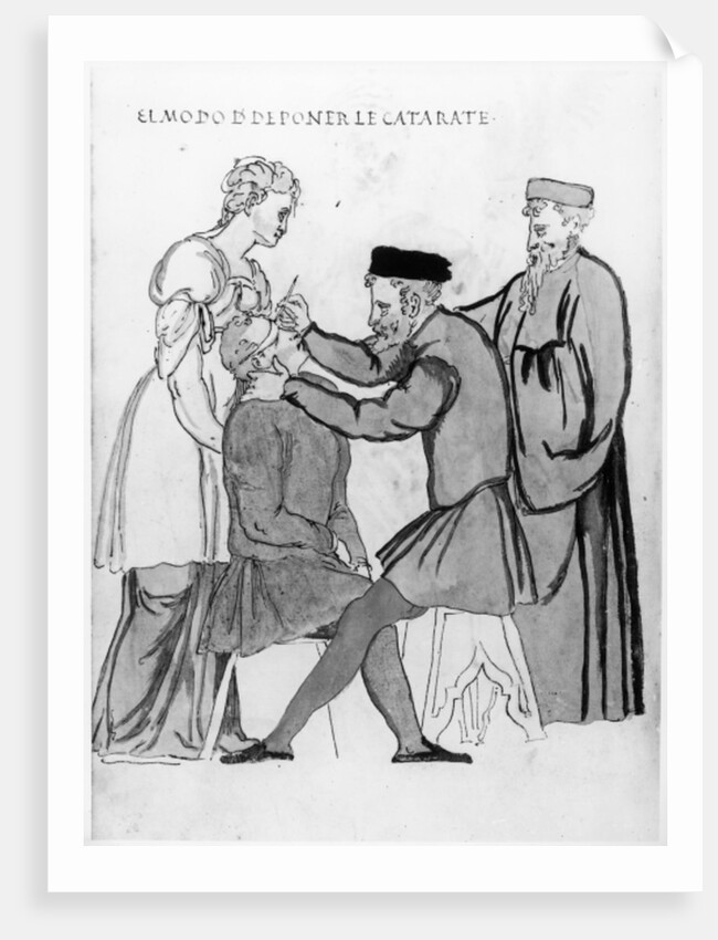 Eye surgery to remove cataracts by Spanish School