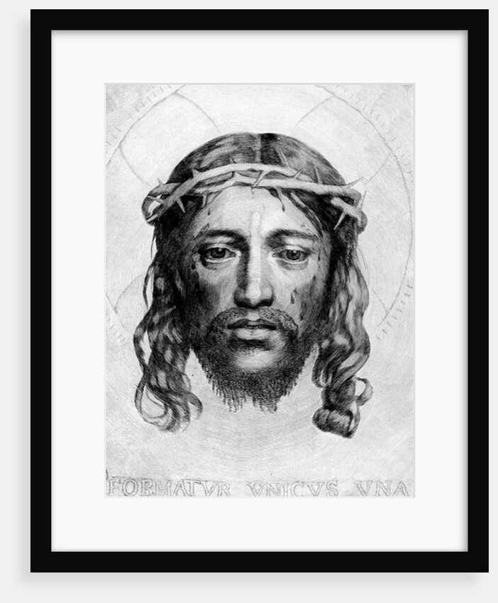 The Head of Christ, 1735 by Claude Mellan
