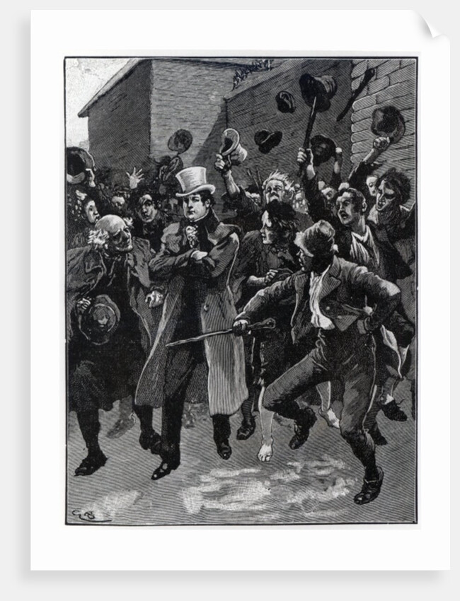 Daniel O'Connell returning home from prison by English School