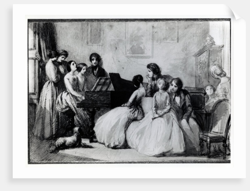 The Drawing Room Concert by English School