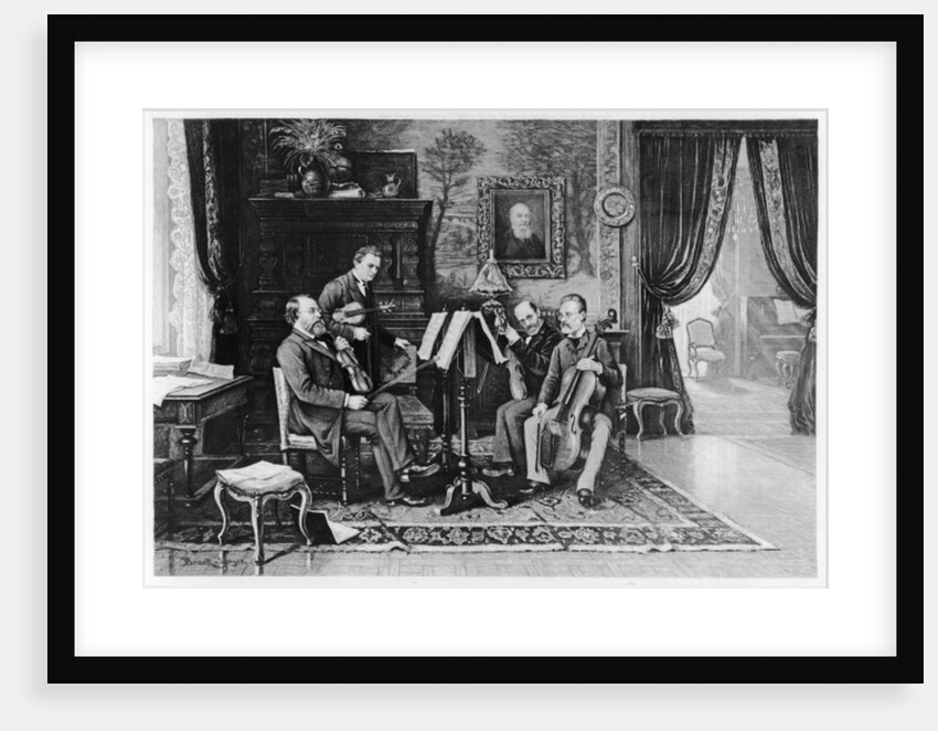 The String Quartet by French School
