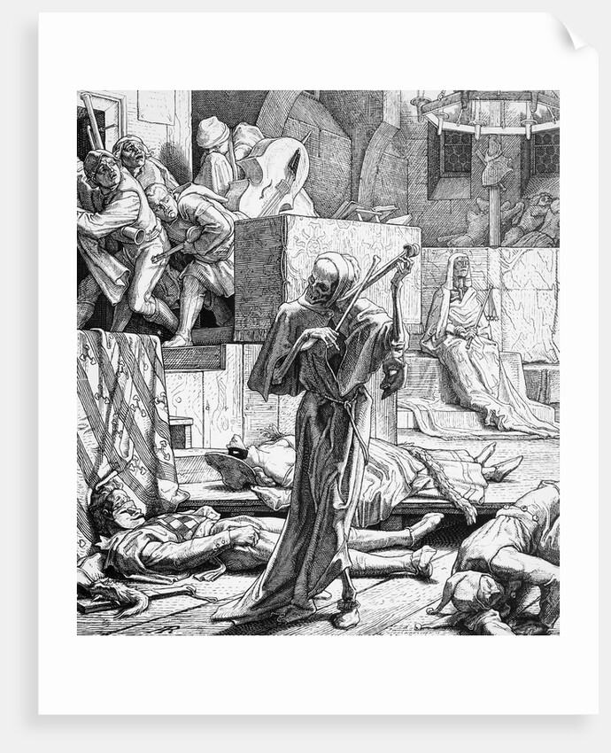 Death as Assassin, 1851 by Alfred Rethel