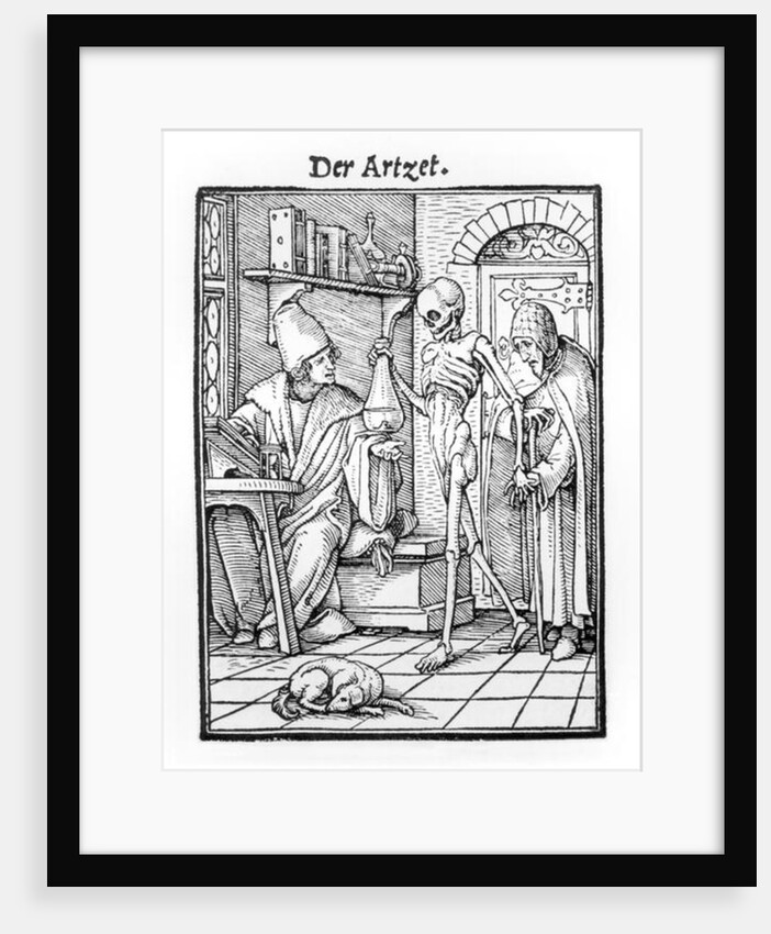 Death and the Physician by Hans Holbein the Younger