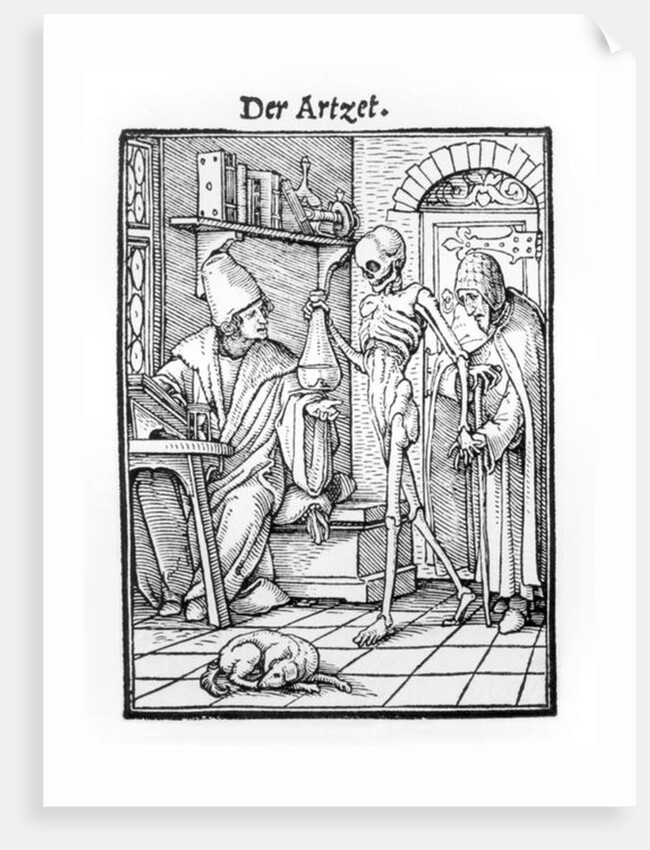 Death and the Physician by Hans Holbein the Younger
