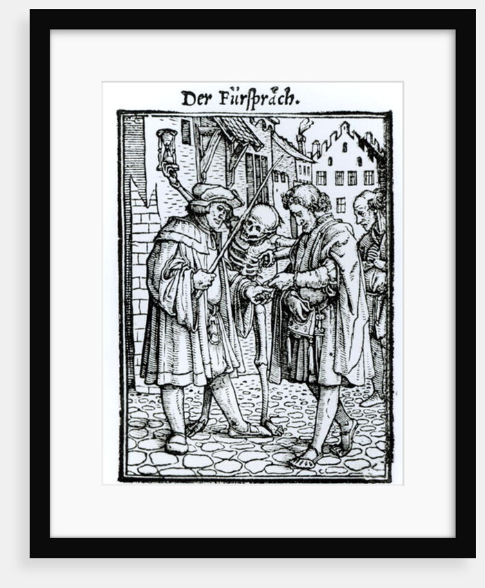 Death and the Barrister by Hans Holbein the Younger