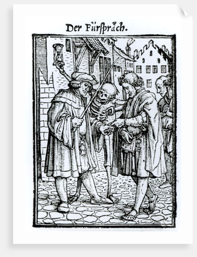 Death and the Barrister by Hans Holbein the Younger