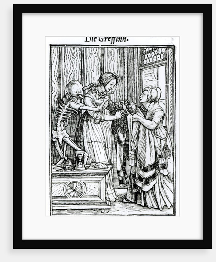 Death and the Mistress by Hans Holbein the Younger