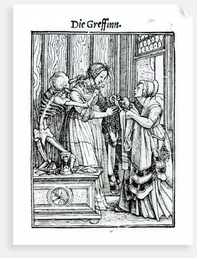 Death and the Mistress by Hans Holbein the Younger