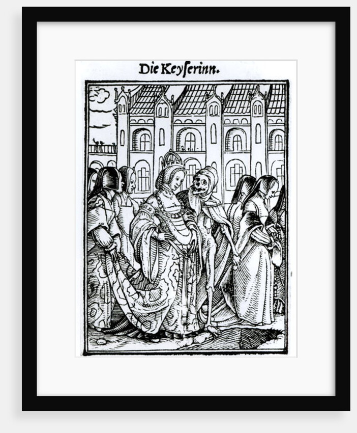 Death and the Empress by Hans Holbein the Younger