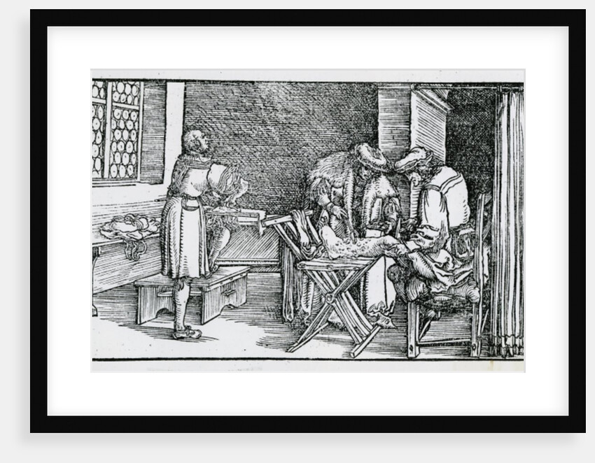 The Treatment of a Gangrenous Leg by German School