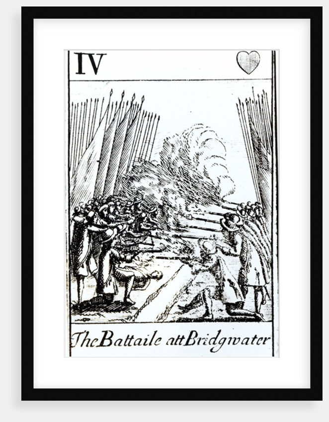 The Battle at Bridgwater, 6th July 1685 by English School
