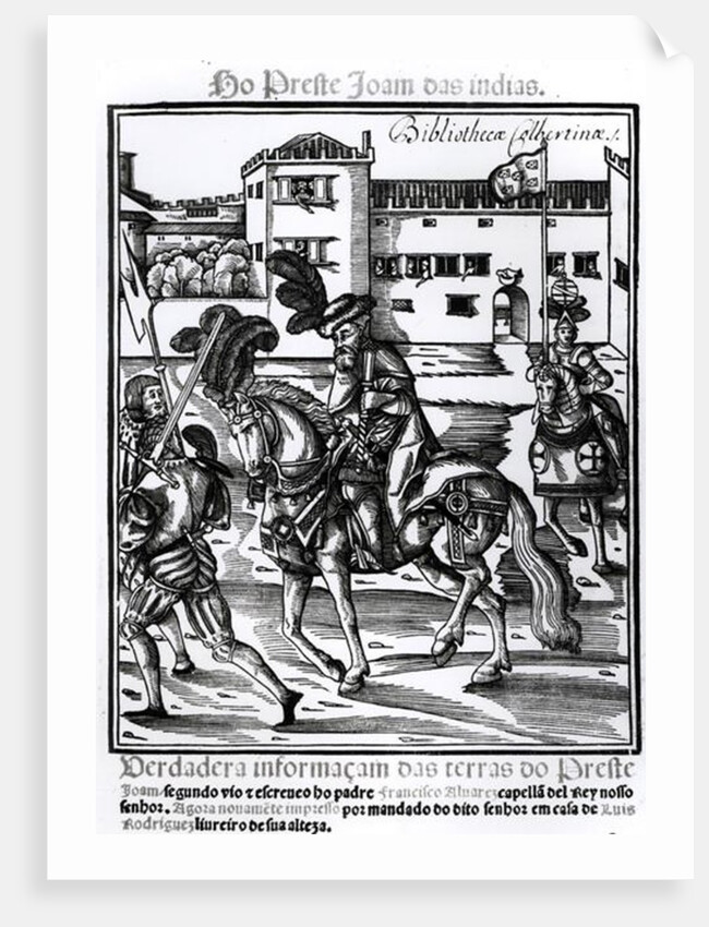 Francisco Alvarez on horseback by Spanish School