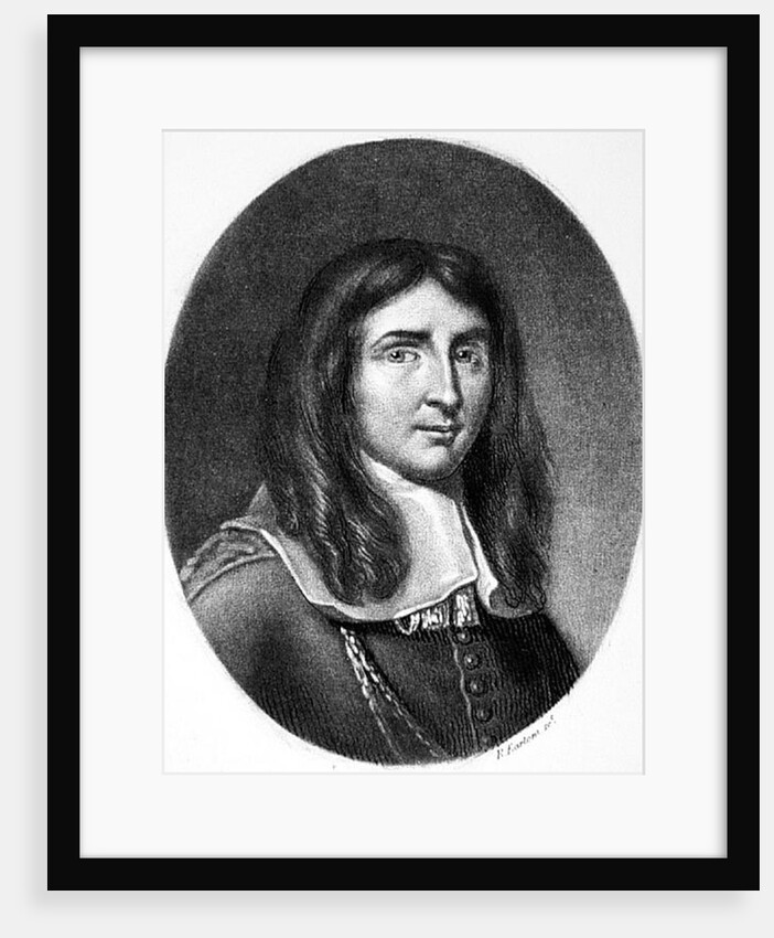 Portrait of Richard Cromwell engraved by Richard Earlom from 'Illustrious Characters in British History' by English School