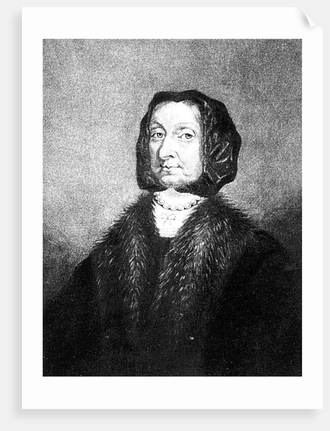 Portrait of Elizabeth Cromwell by English School