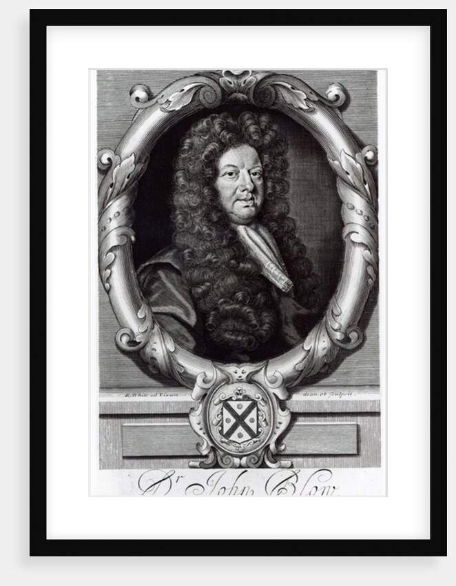 Portrait of John Blow by Robert White