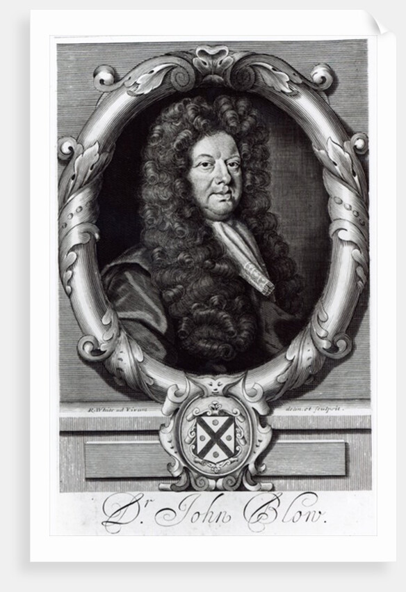Portrait of John Blow by Robert White