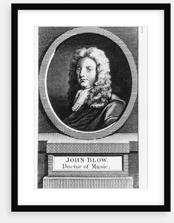 Portrait of John Blow by English School
