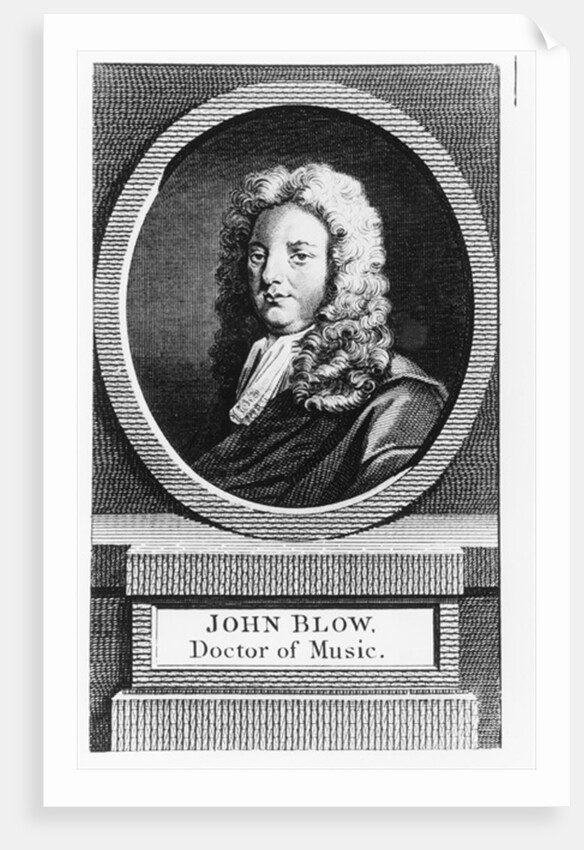 Portrait of John Blow by English School