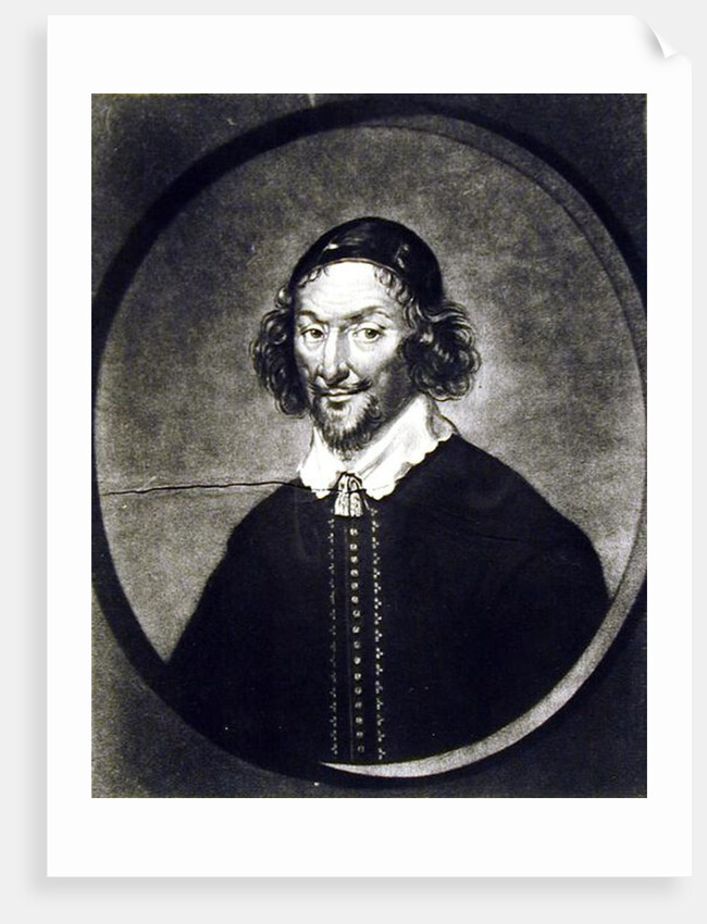 William Prynne illustration from 'Portraits of Characters Illustrious in British History' by Samuel Woodforde