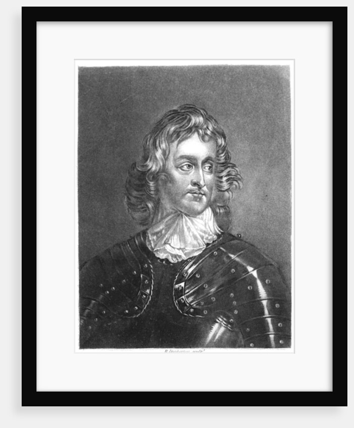 Major General John Lambert illustration from 'Portraits of Characters Illustrious in British History' by English School
