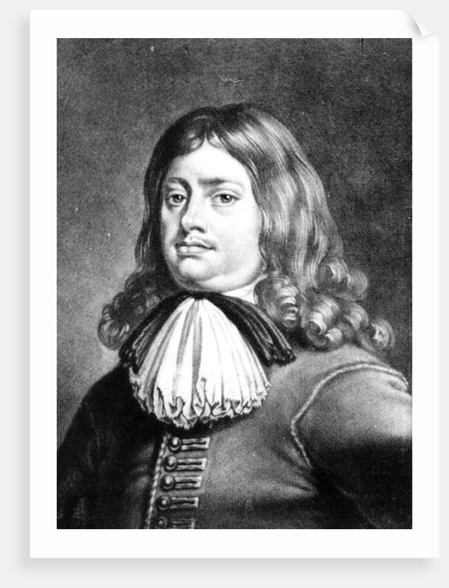 Admiral Earl Penn illustraion from 'Portraits of Charaters Illustrious in British History' by Peter Lely