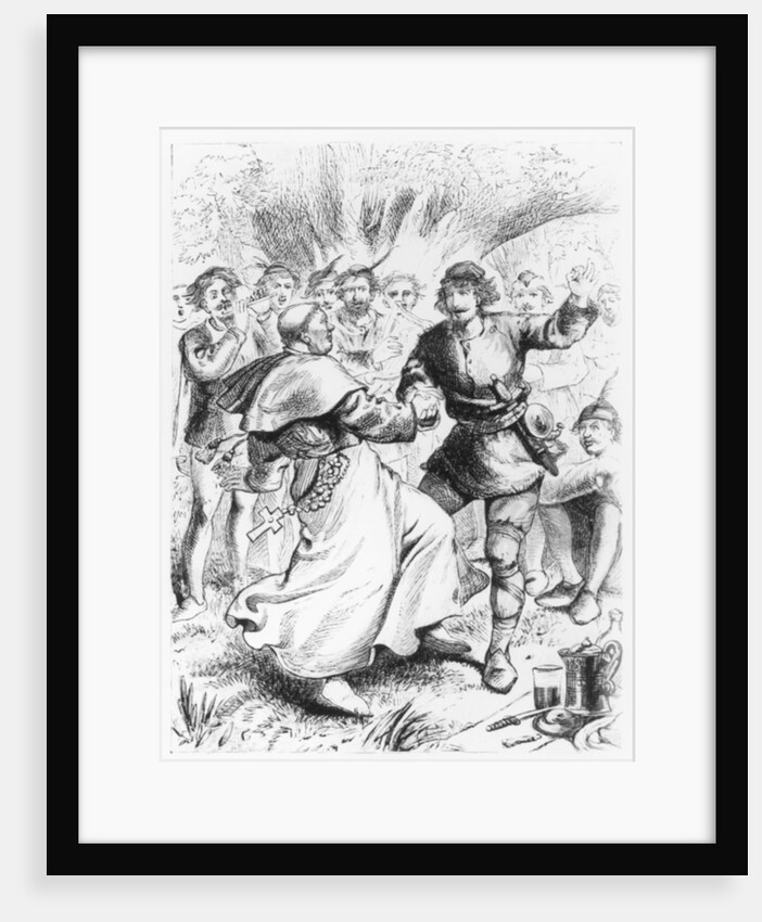 Robin Hood and the Bishop by English School