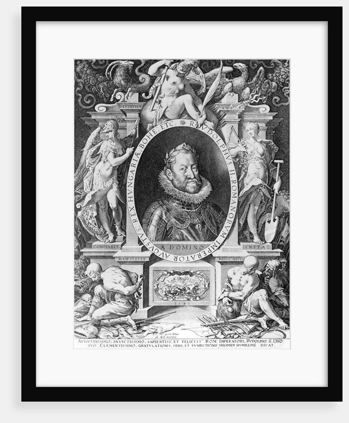 Portrait of Rudolph II by Johannes Hausser von Ach