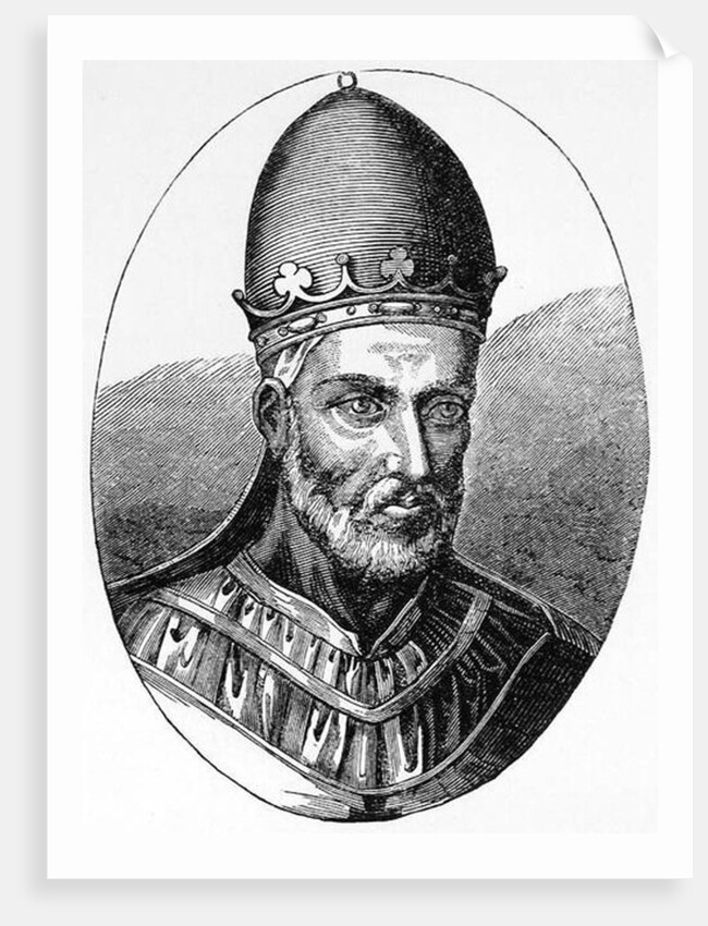 Portrait of Pope Honorius III by English School